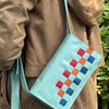 Vlechtwerk-tas Blauwe Bes, klein