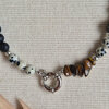 Gouden of zilveren ketting met boeisluiting | Earth