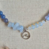 Zilveren ketting met golf bedel | Ocean