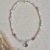 Zilveren ketting met zon bedel | Sun