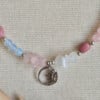 Zilveren ketting met zon bedel | Sun