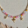 Zomerse ketting met bedels, edelstenen en miyuki kralen | Tropics