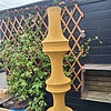 Decoratieve gehaakte lamp