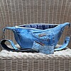Denim slingbag / crossbodybag licht