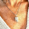 Eikeltje hanger - 999 fijnzilver verzilverd - Echt eikeltje