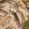 Fairy ketting auraliet, citrien en mosagaat