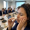 Focus, breng rust en helderheid in een drukke dag; inhalator