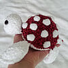 Gehaakte paddenstoel schildpad knuffel