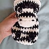 Gehaakte zebra knuffel