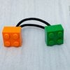 Haar elastiekjes in de kleuren van de 4daagse Nijmegen 💚🧡