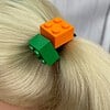 Haar elastiekjes in de kleuren van de 4daagse Nijmegen 💚🧡