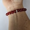 ✨ Handgemaakte Carneool Armband – Scarlet Flame ✨