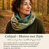 Handgevilte colsjaal van merinowol en zijde – Groen & Blauw
