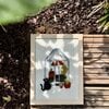 June vibes - origineel werk van wol