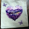 Lavendeltas canvas
