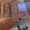 Leren BBQ schort Persoonlijk en uniek