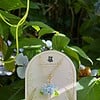 Micro Gehaakte Hortensia ketting