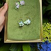 Micro Gehaakte Hortensia Oorringen Oorbellenj