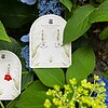 Micro gehaakte mini bloesemoorbellen