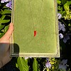 Miniatuur gehaakte chili ketting