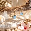 Oorhangers met Larimar