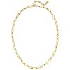 Paperclip Ketting - 18K Gold Plated