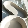Ronde decoratieve schaal LUNA