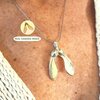 Samara hanger - 999 fijnzilver verzilverd - Echt samara zaadje