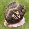Set haarspelden beren / diverse kleuren (haarspeld mat)