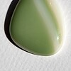 RVS ketting met uniek "Ondiepe Kust 002" glas hanger