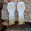 Vlinder oorbellen – Butterfly Whisper | Handgemaakte fringe oorbellen