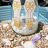 Vlinder oorbellen – Butterfly Whisper | Handgemaakte fringe oorbellen