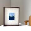 Blue Mountain - unieke handgemaakte wanddecoratie in wol