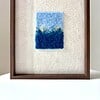 Blue Mountain - unieke handgemaakte wanddecoratie in wol