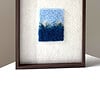 Blue Mountain - unieke handgemaakte wanddecoratie in wol