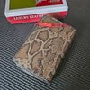 Chris Peterson Amsterdam – Leren Damesportemonnee Snake Print – Laatste Stuk! 🐍✨