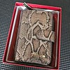 Chris Peterson Amsterdam – Leren Damesportemonnee Snake Print – Laatste Stuk! 🐍✨
