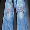 Customized Levis jeans