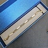 Dubbele armband met Kwarts – RVS 16K verguld