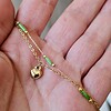 Dubbele Armband RVS 16K Goud Verguld – Groen & Hartje