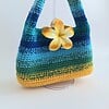 Gehaakte tas tropical | Lagoon