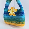 Gehaakte tas tropical | Lagoon
