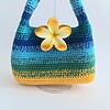 Gehaakte tas tropical | Lagoon