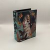 Handgedecoreerd houten kistje in boekvorm ‘Butterfly Mask 5’