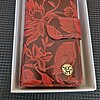 Luxe Gregorio Damesportemonnee van Echt Leer – Bloemenprint, RFID & Geschenkdoos