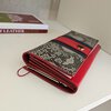 Luxe Peterson damesportemonnee van echt leer – rood & slangenprint