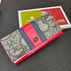 Luxe Peterson damesportemonnee van echt leer – rood & slangenprint
