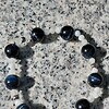 Moonlight: armband met blauwe tijgeroog en maansteen