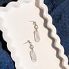 Oorbellen | Frost yellow stone