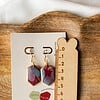 Oorbellen | Ocean Ruby Hex